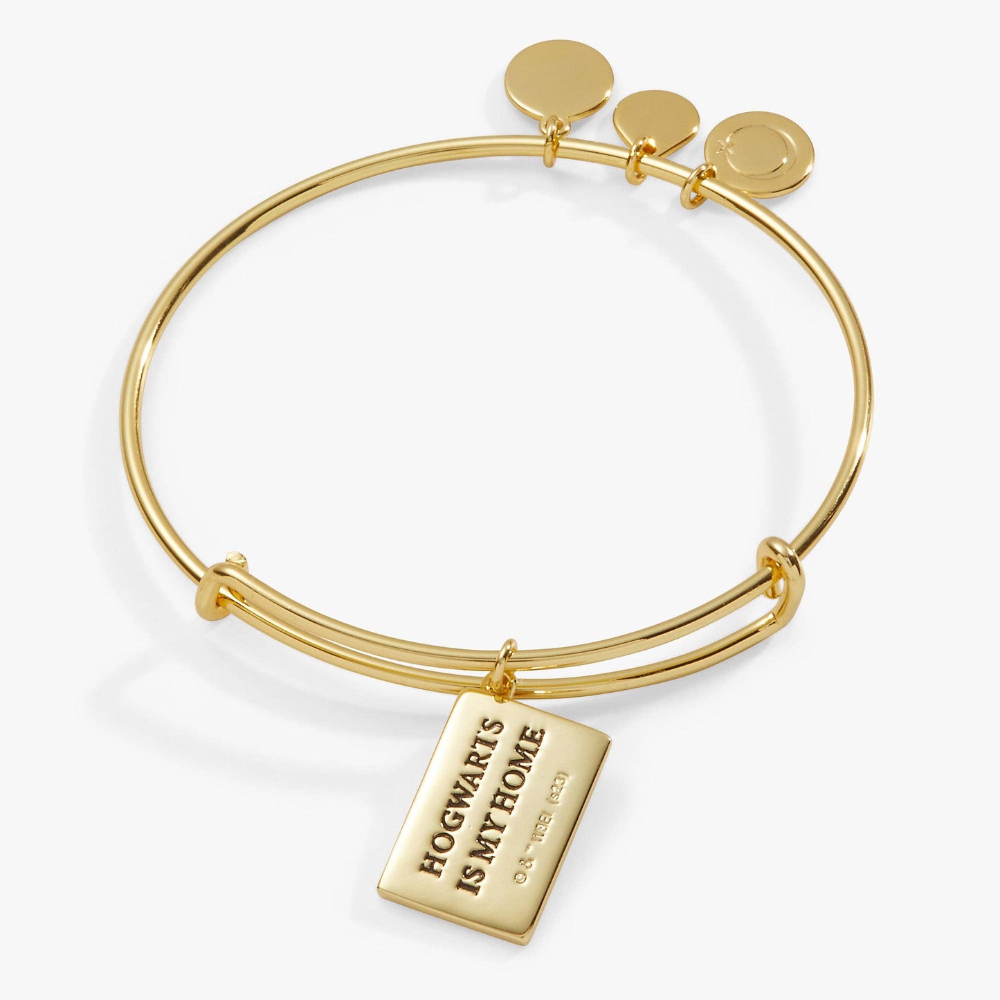 Harry Potter™ Acceptance Letter Charm Bangle: Gold