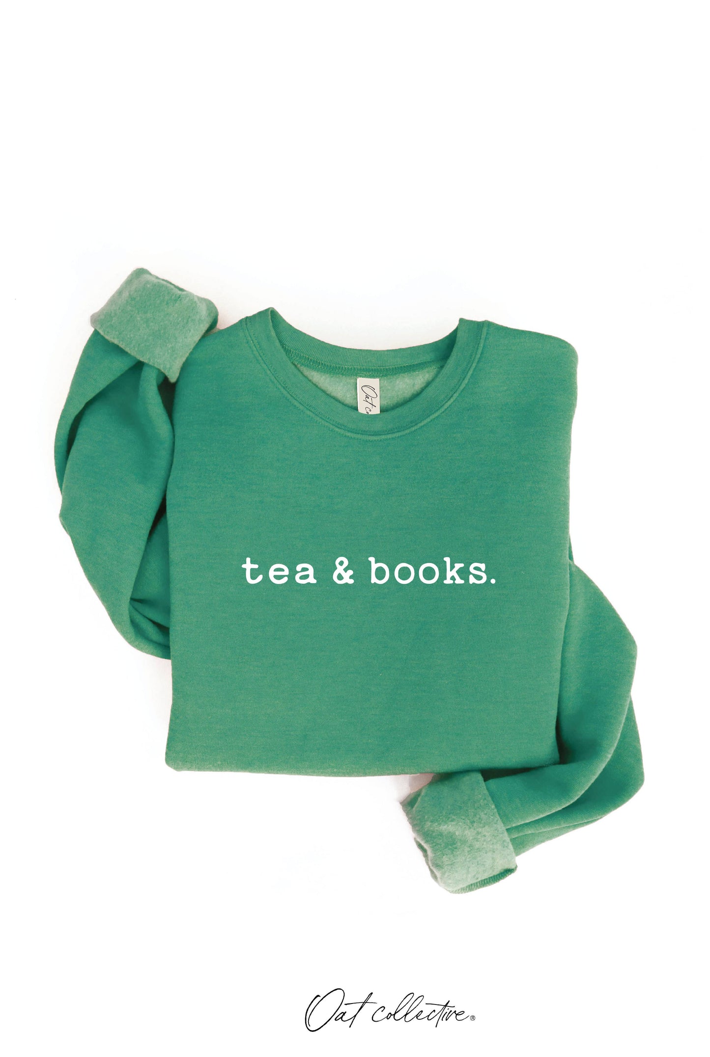 TEA AND BOOKS Graphic Sweatshirt