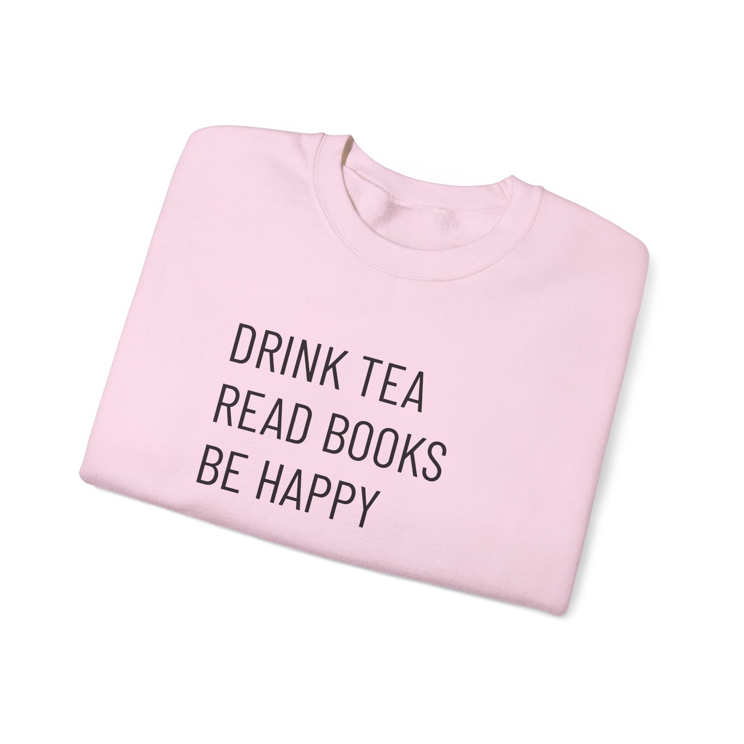 Tea Books Happy Unisex Heavy Blend™ Crewneck Sweatshirt