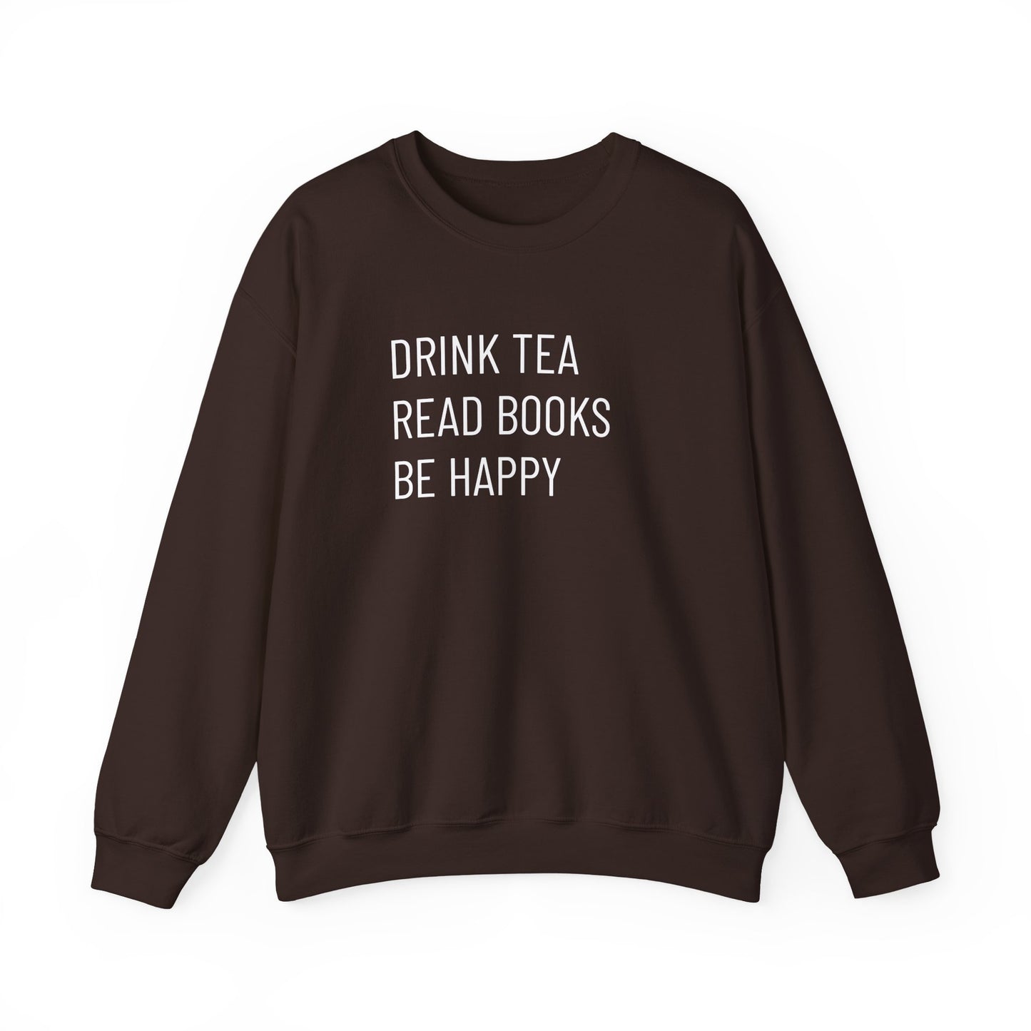 Tea Books Happy Unisex Heavy Blend™ Crewneck Sweatshirt