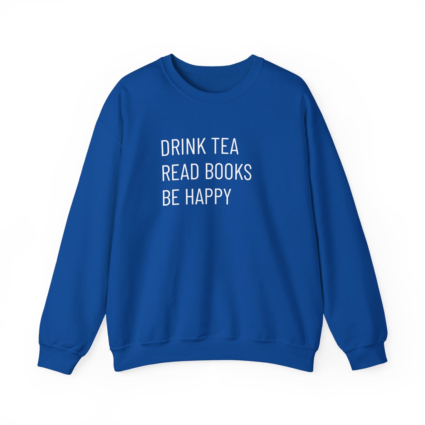 Tea Books Happy Unisex Heavy Blend™ Crewneck Sweatshirt