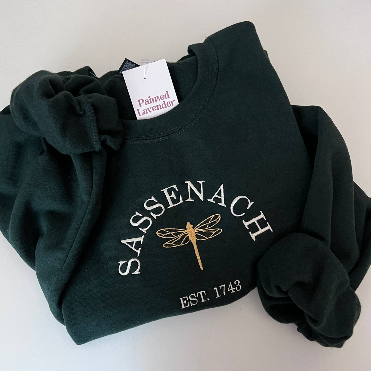 Sassenach Embroidered Crewneck Sweatshirt