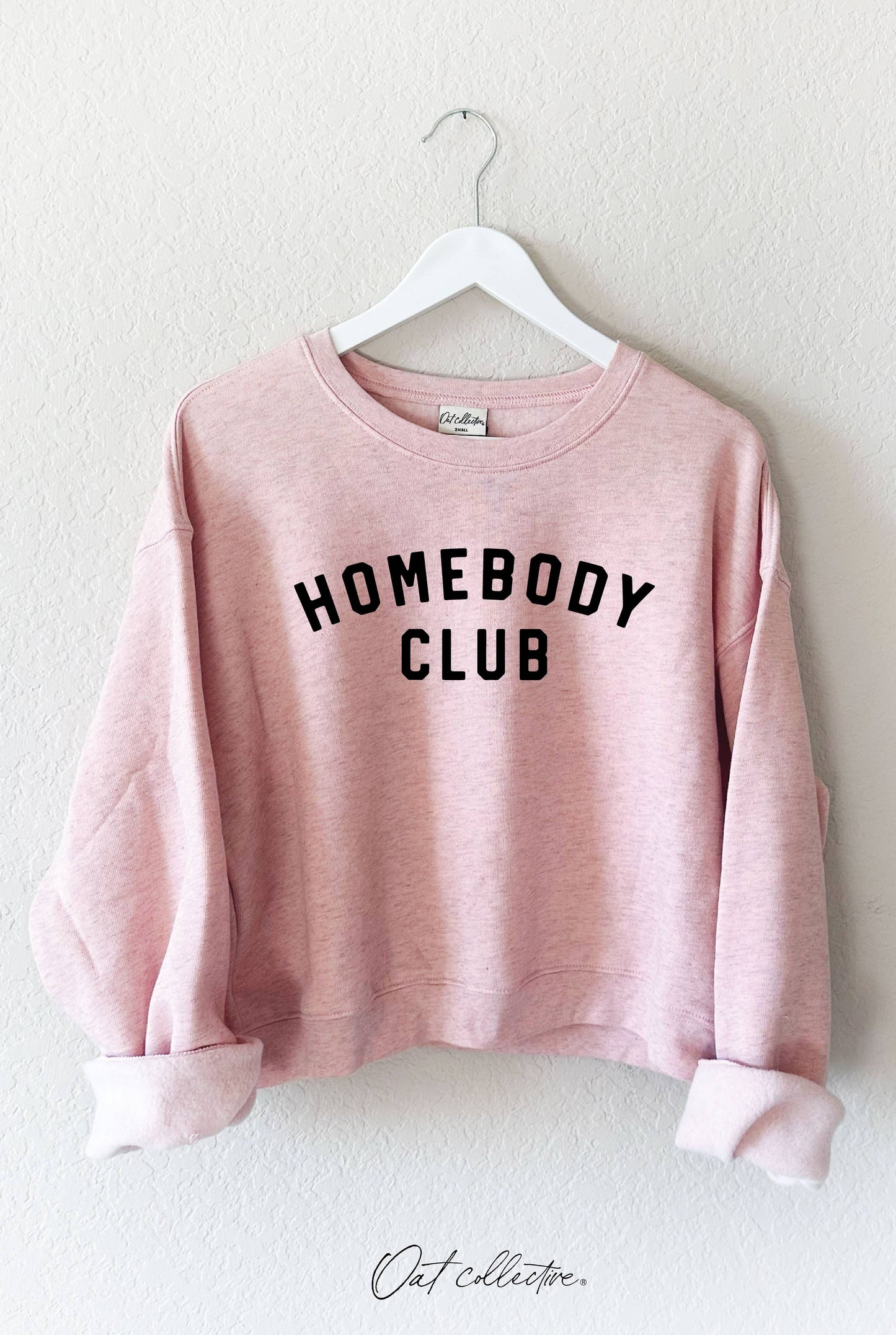 HOMEBODY CLUB Mid Length Sweatshirt