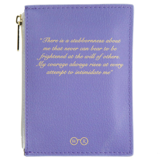 Pride and Prejudice Purple Book Coin Purse