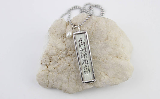 I Dreamed A Dream Les Miserables XO Soldered Art Charm