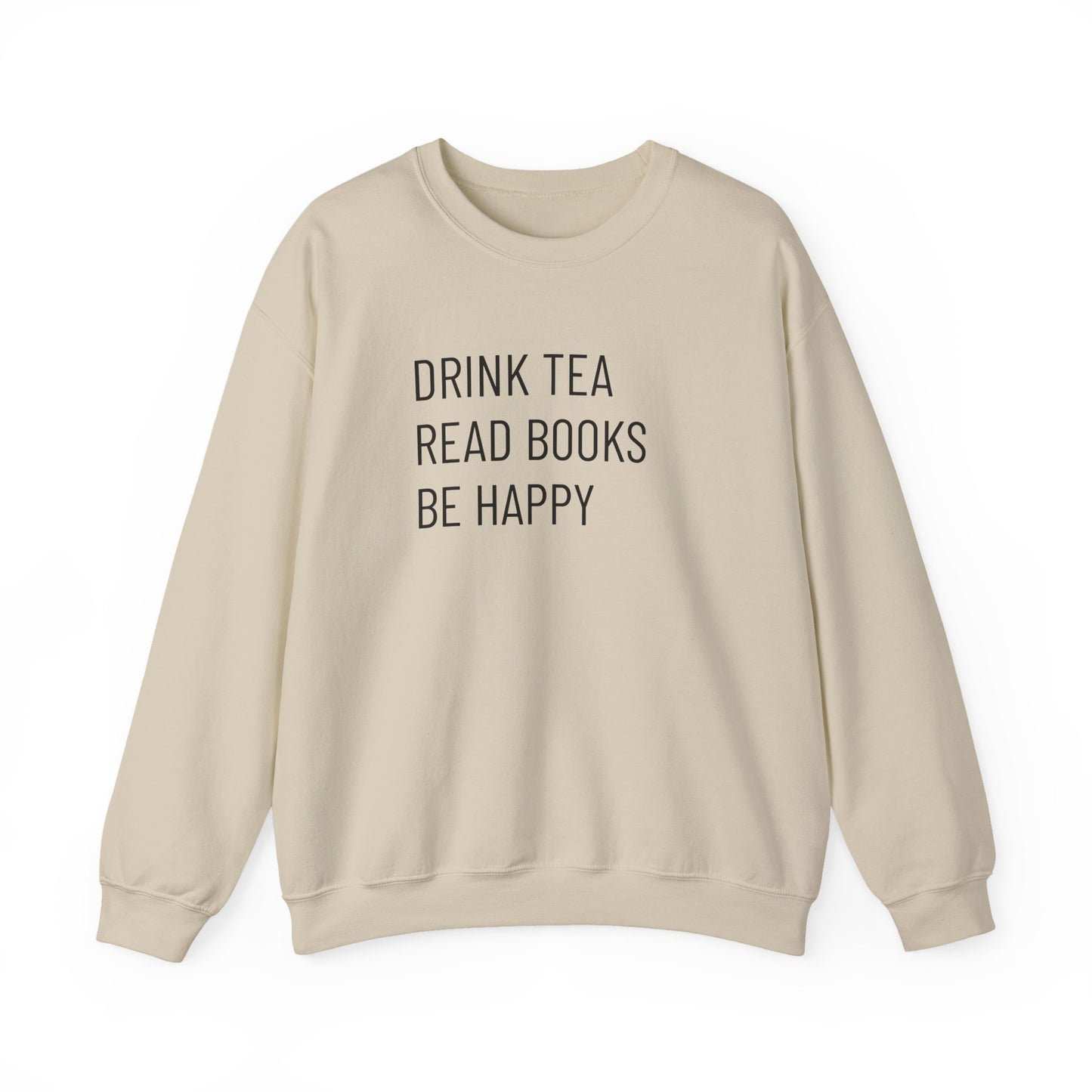 Tea Books Happy Unisex Heavy Blend™ Crewneck Sweatshirt