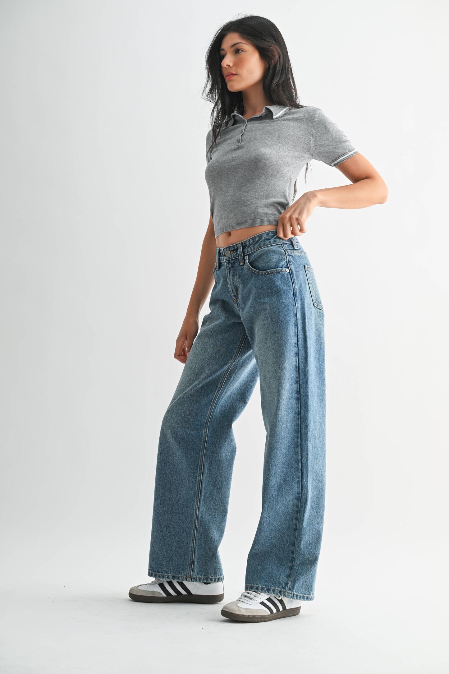 Baggy Wide Leg Jeans