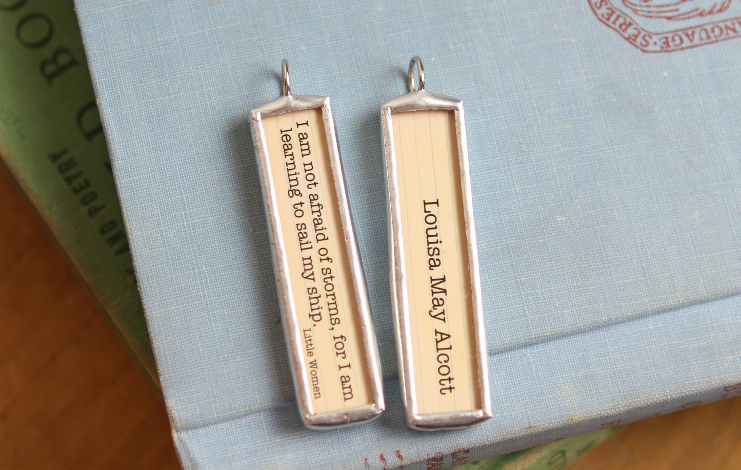 Little Women Louisa May Alcott Literary Book Charm