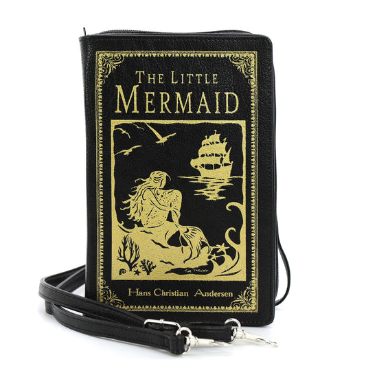 The Little Mermaid Book Clutch Bag: Green