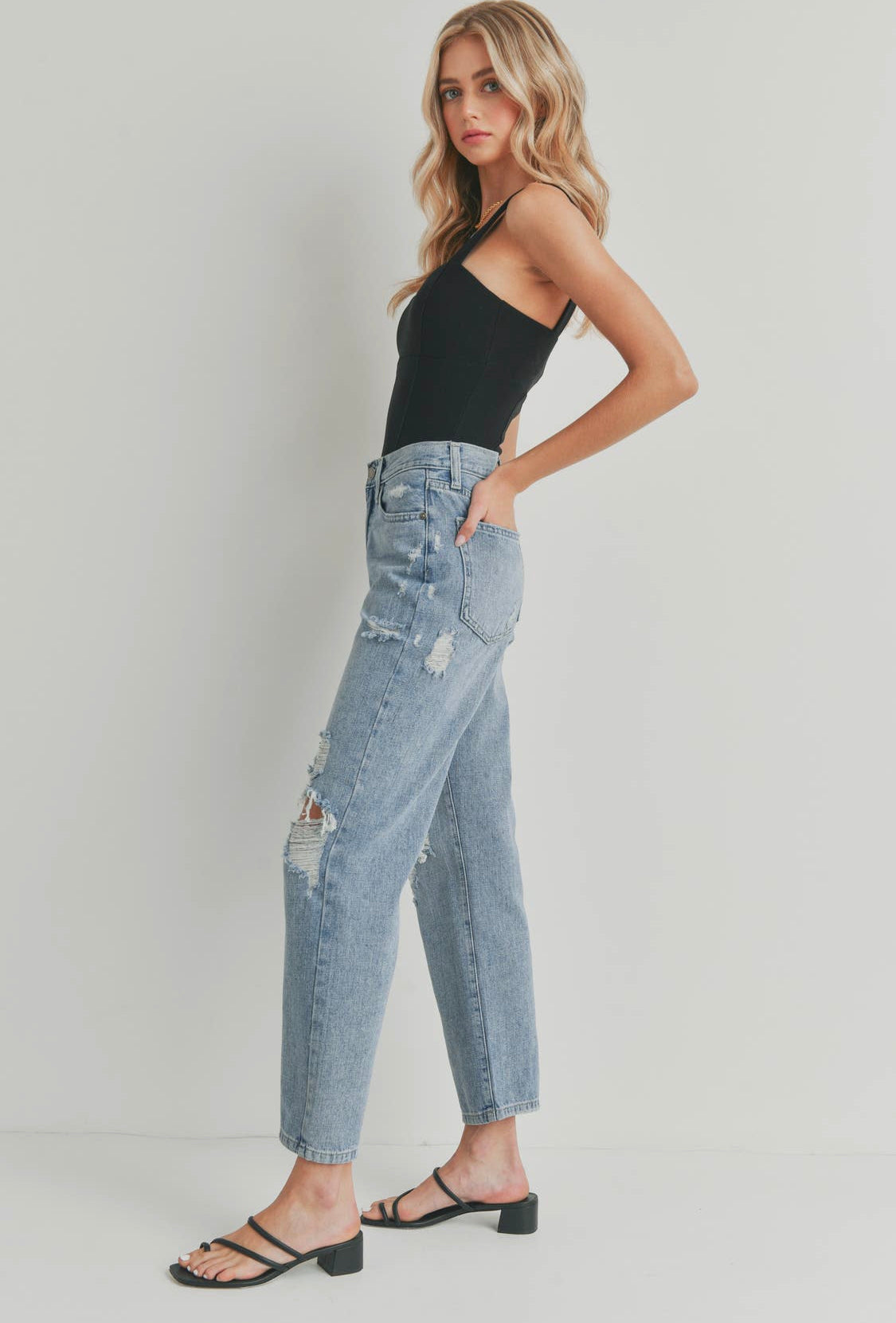 High Rise Dad Jean