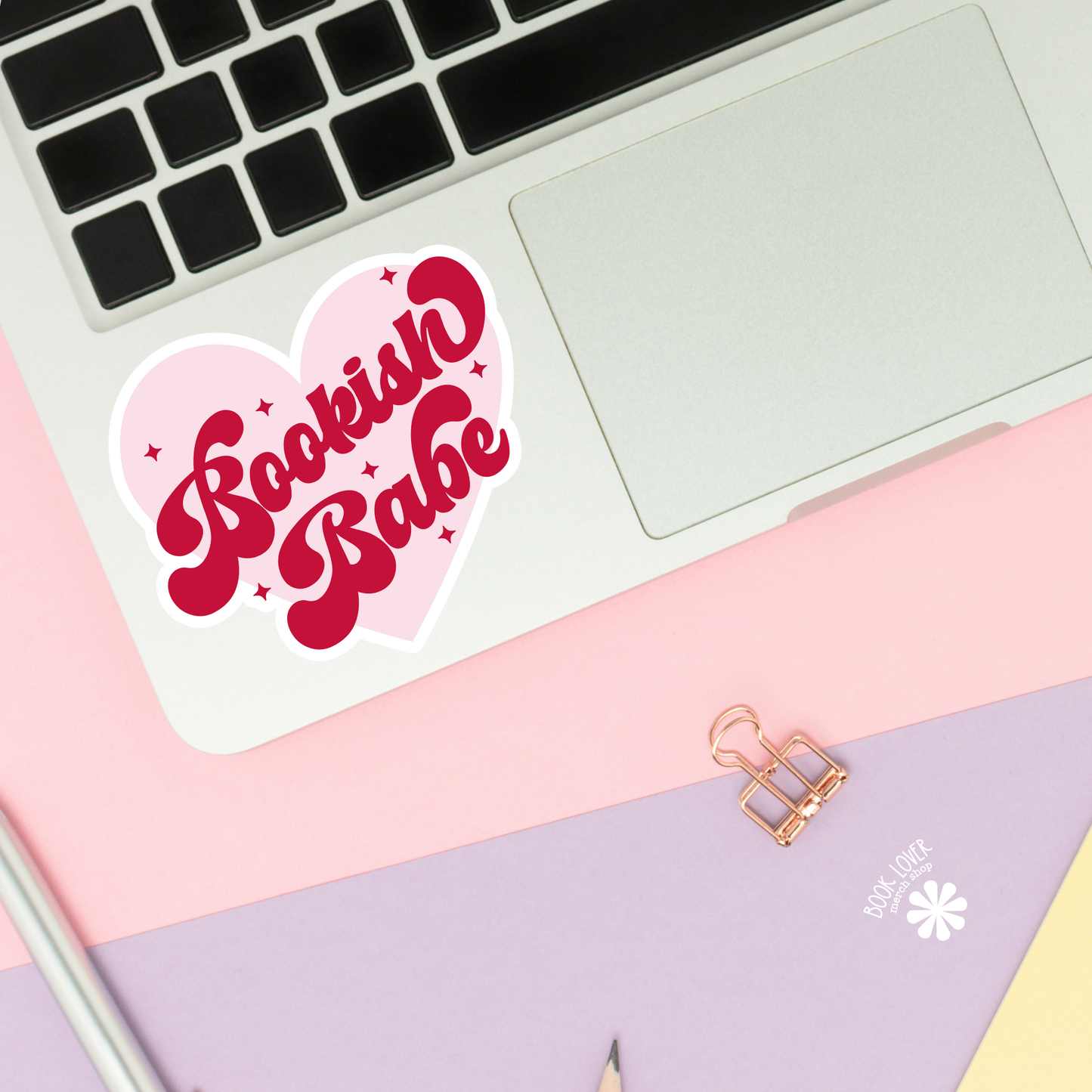 Bookish Babe Stickers / Bookish Stickers / Book Lover Gift: 2''