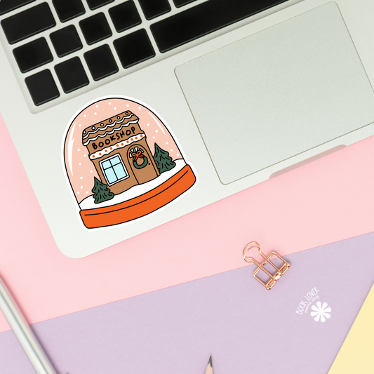 Winter Bookshop Stickers / Bookish Stickers / Book Lover: 2''