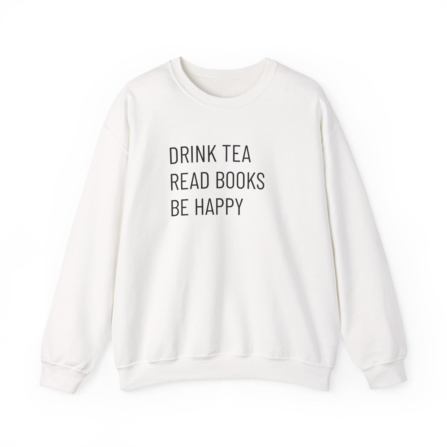 Tea Books Happy Unisex Heavy Blend™ Crewneck Sweatshirt