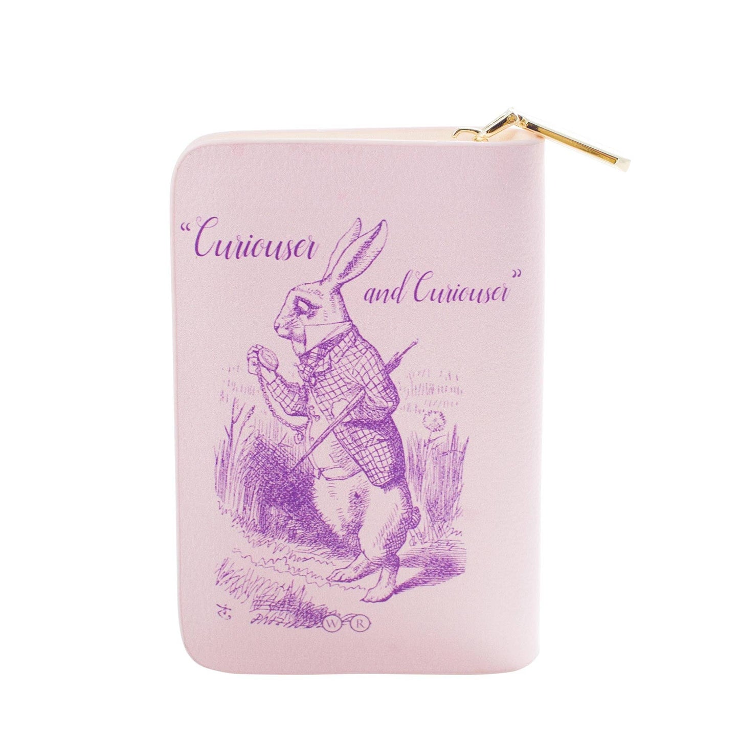Alice Original Pink Book Zip Around Wallet