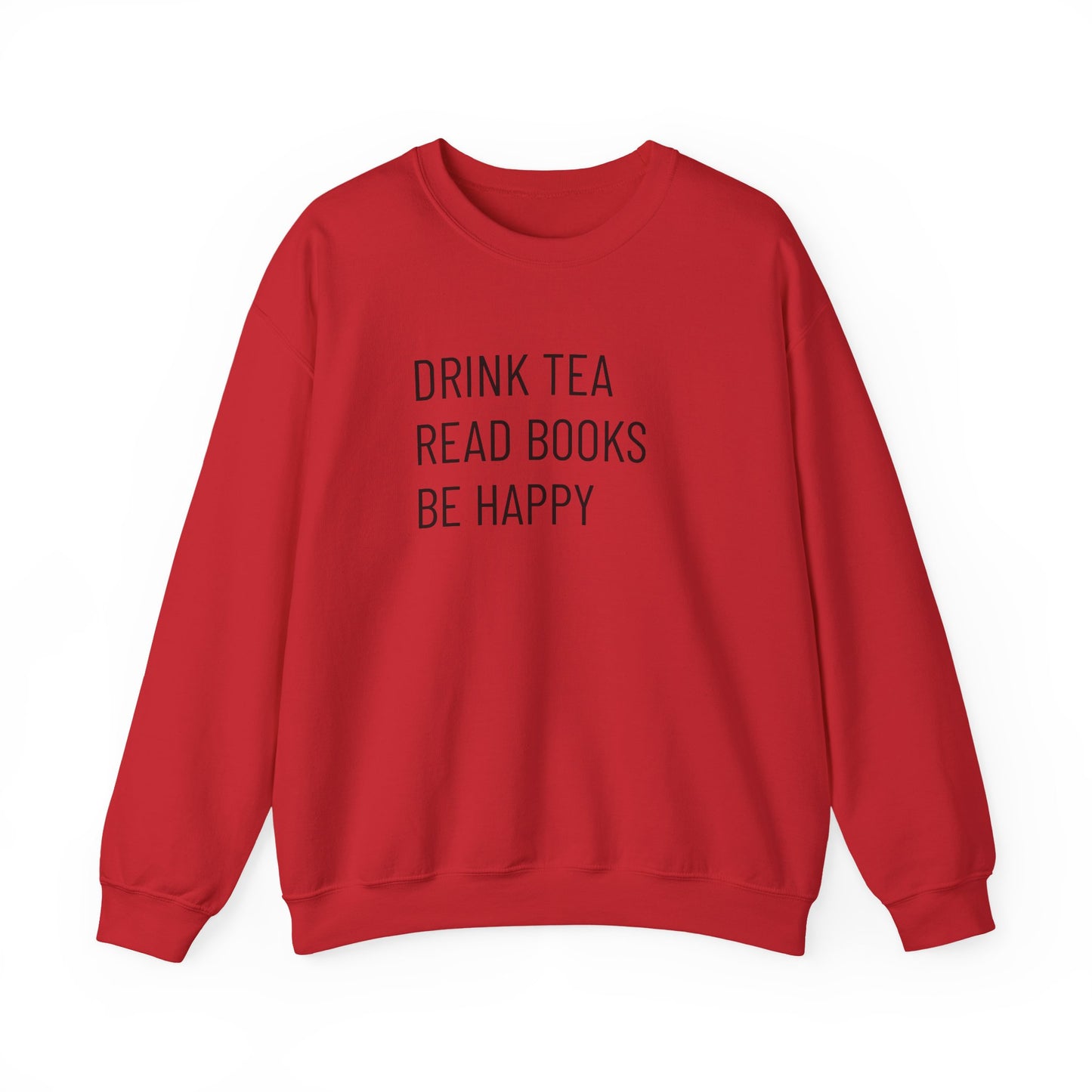 Tea Books Happy Unisex Heavy Blend™ Crewneck Sweatshirt