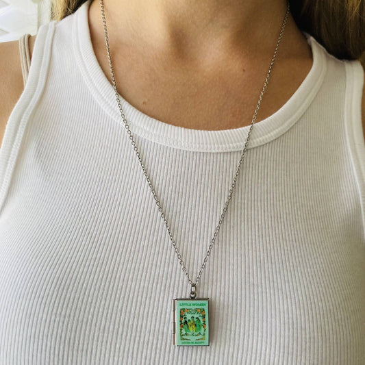 Book Locket Little Women - Wedding Day