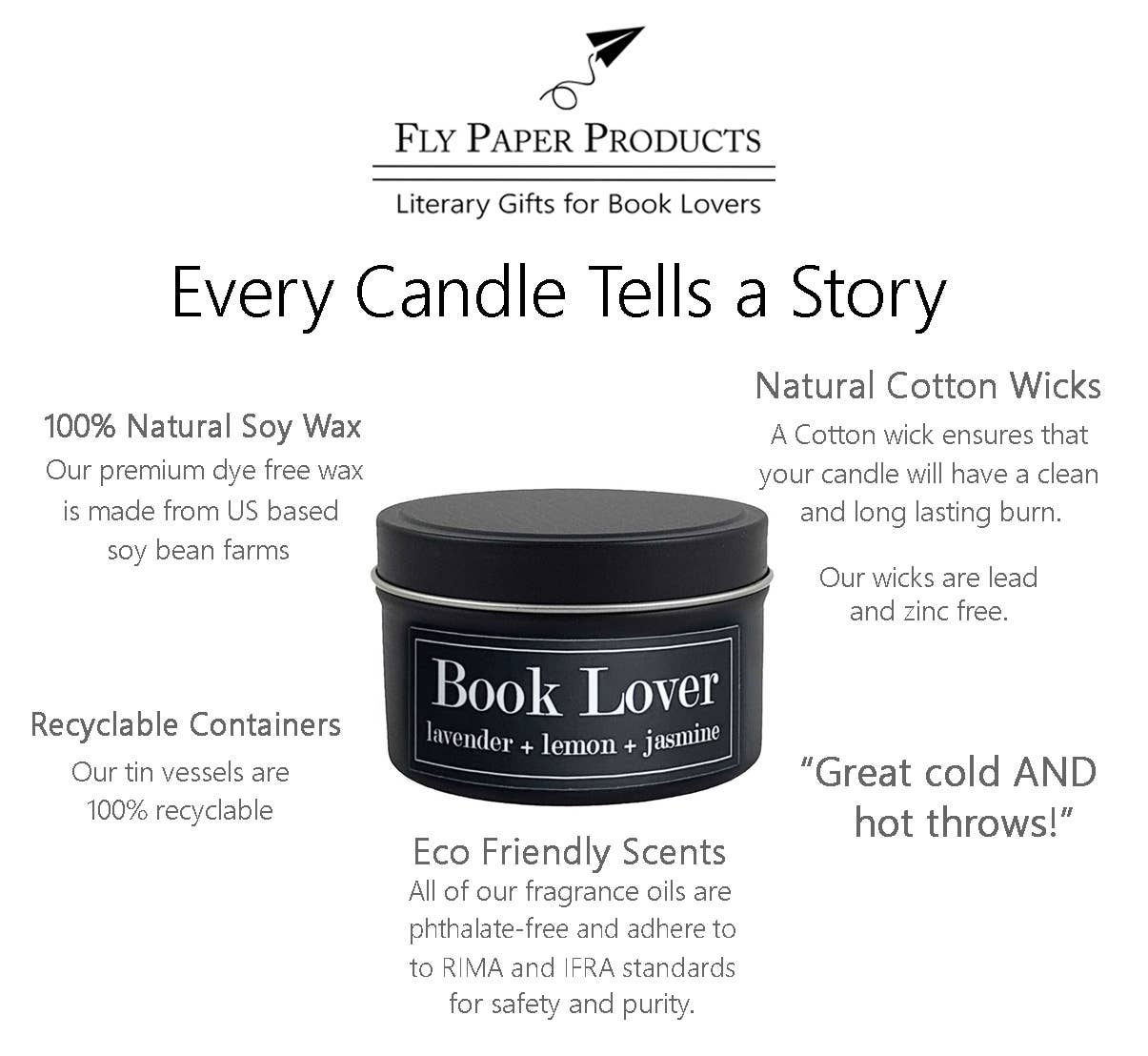 Book Boyfriend 4oz Soy Romance Trope Candle