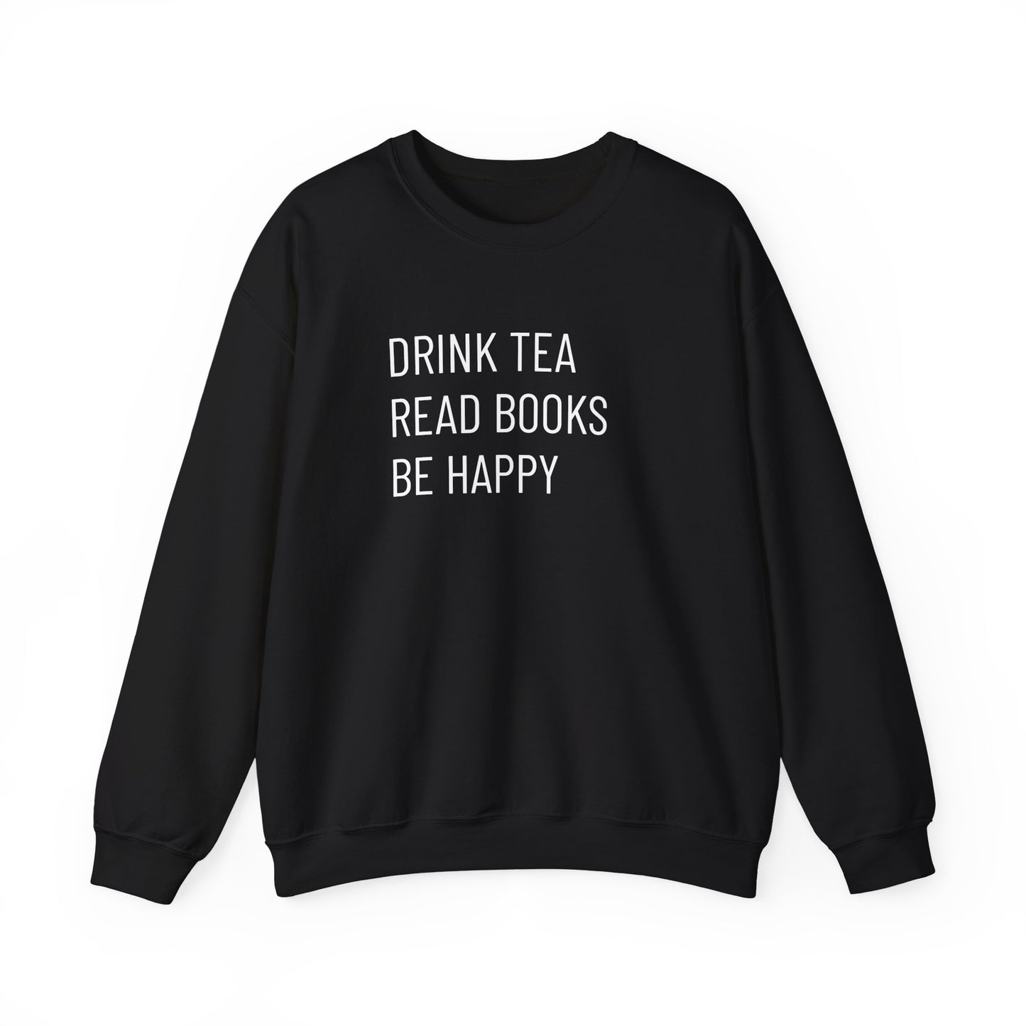 Tea Books Happy Unisex Heavy Blend™ Crewneck Sweatshirt