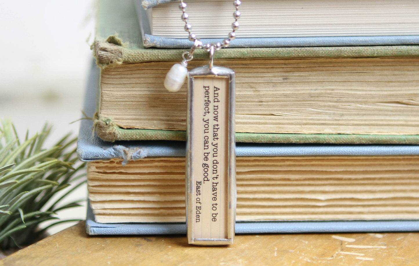 East of Eden John Steinbeck Literary Book Charm