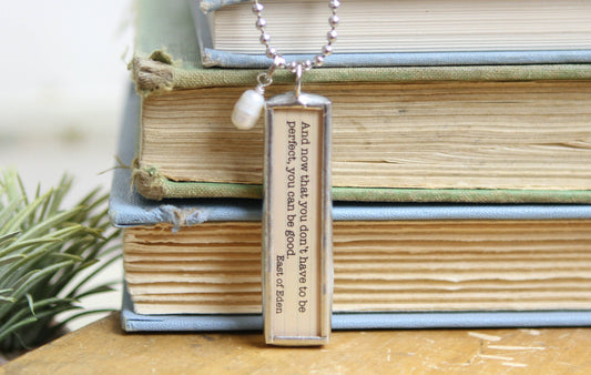 East of Eden John Steinbeck Literary Book Charm