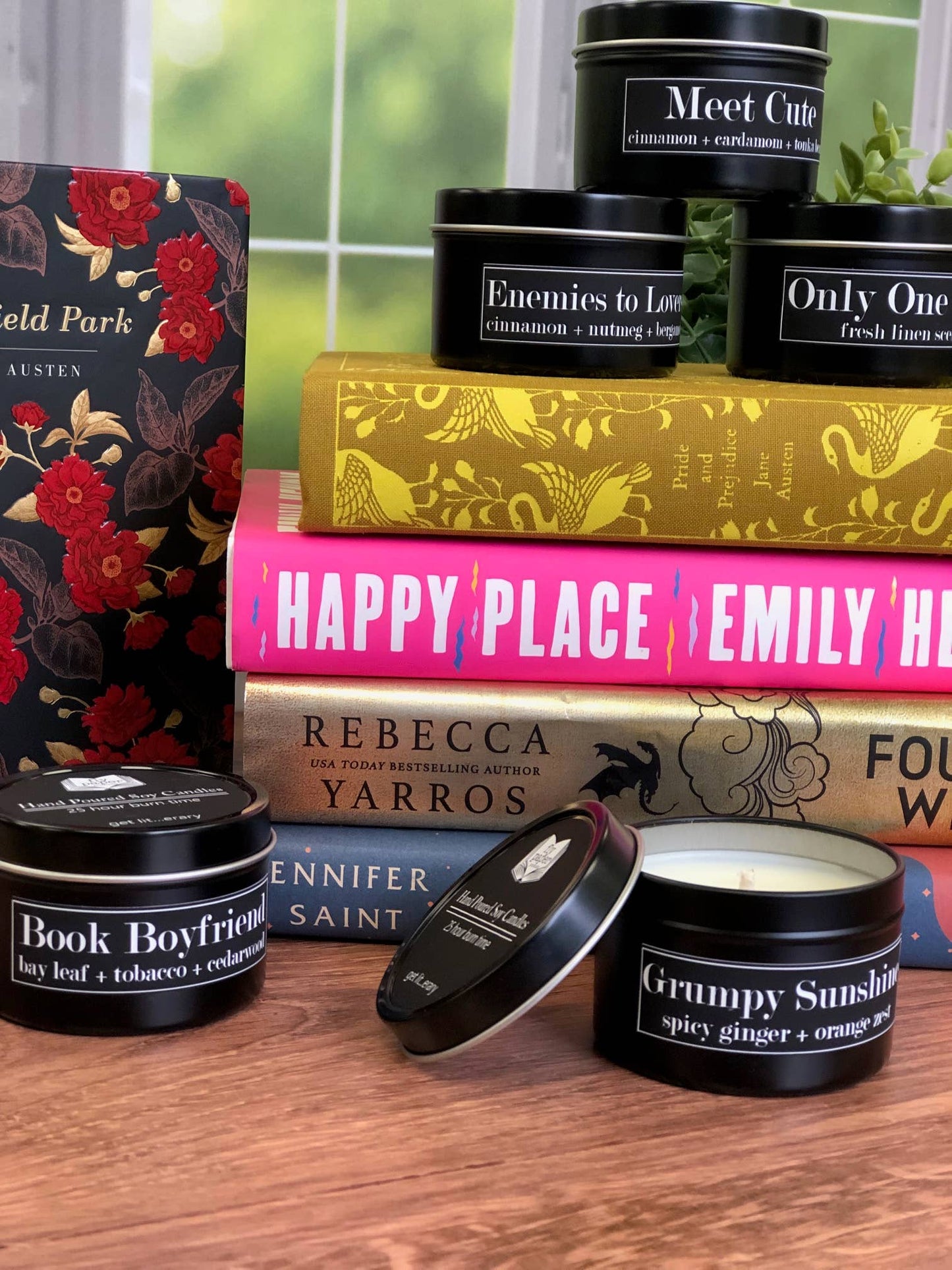 Book Boyfriend 4oz Soy Romance Trope Candle