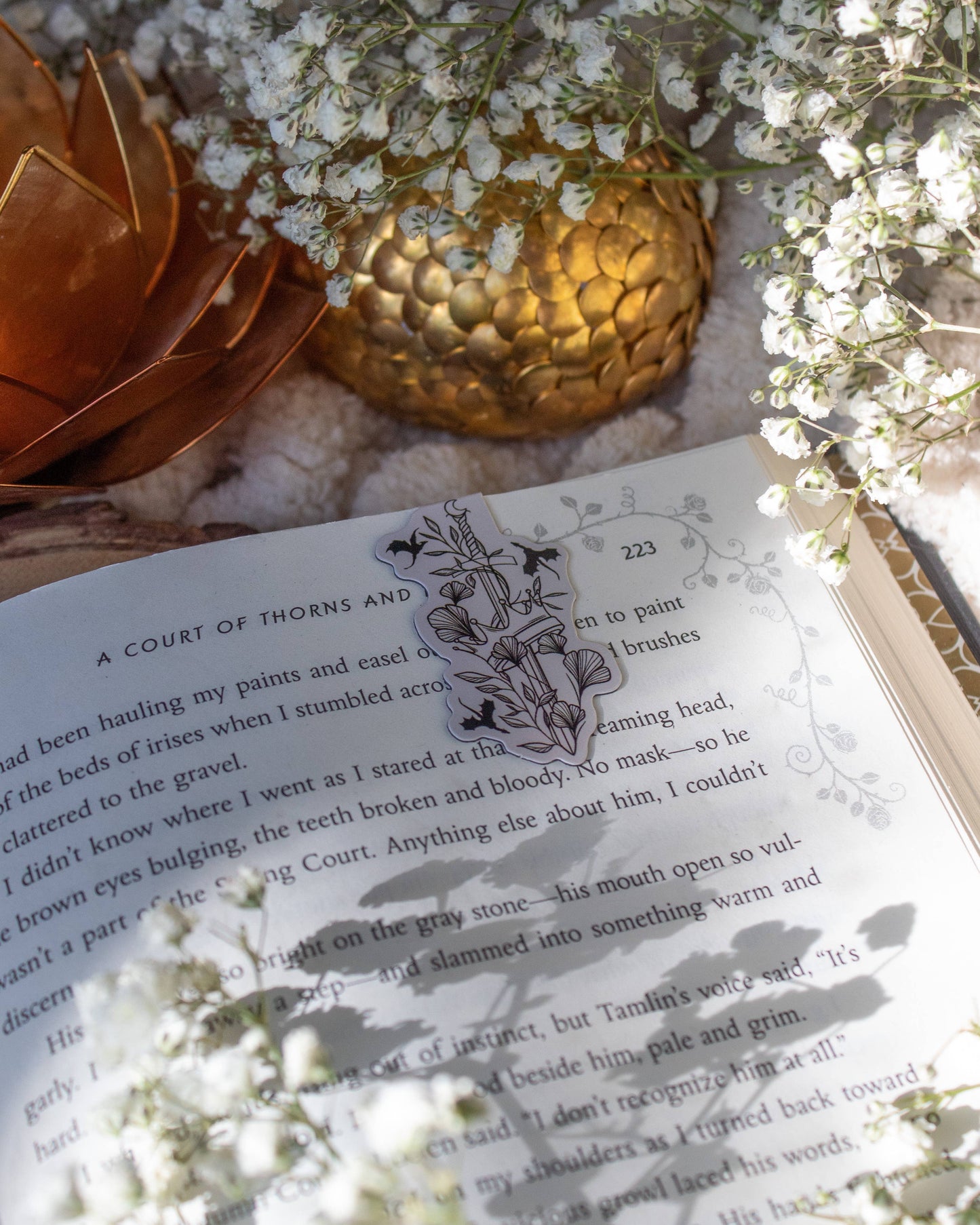 Ivory Sword MINI Magnetic Bookmark