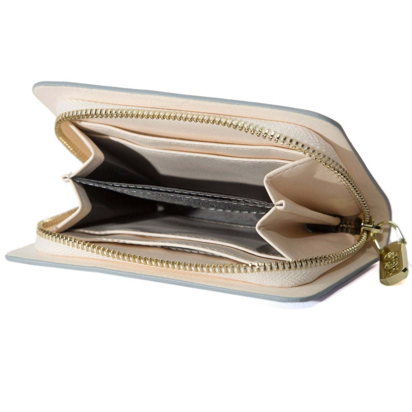 Alice Original Purple Book Zip Around Vegan Purse