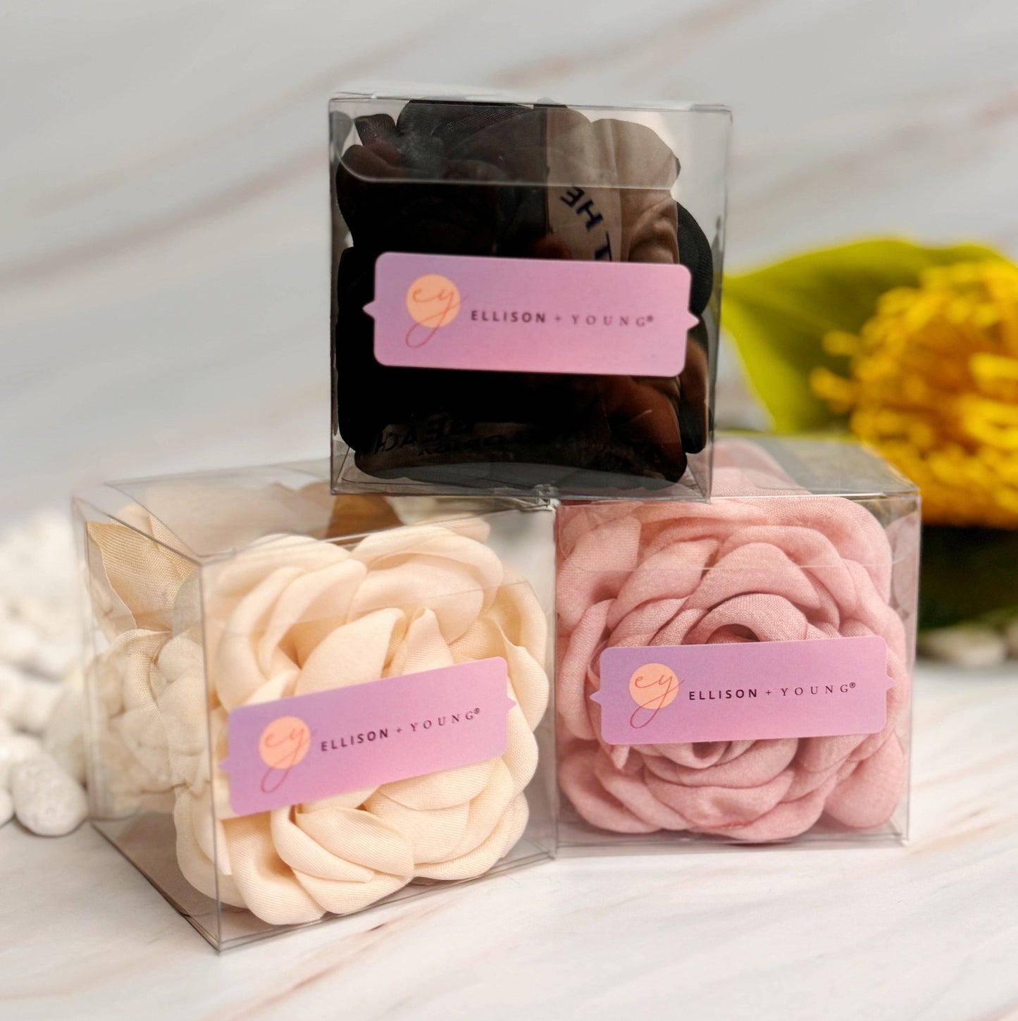 Rose Double Sided Hair Claw