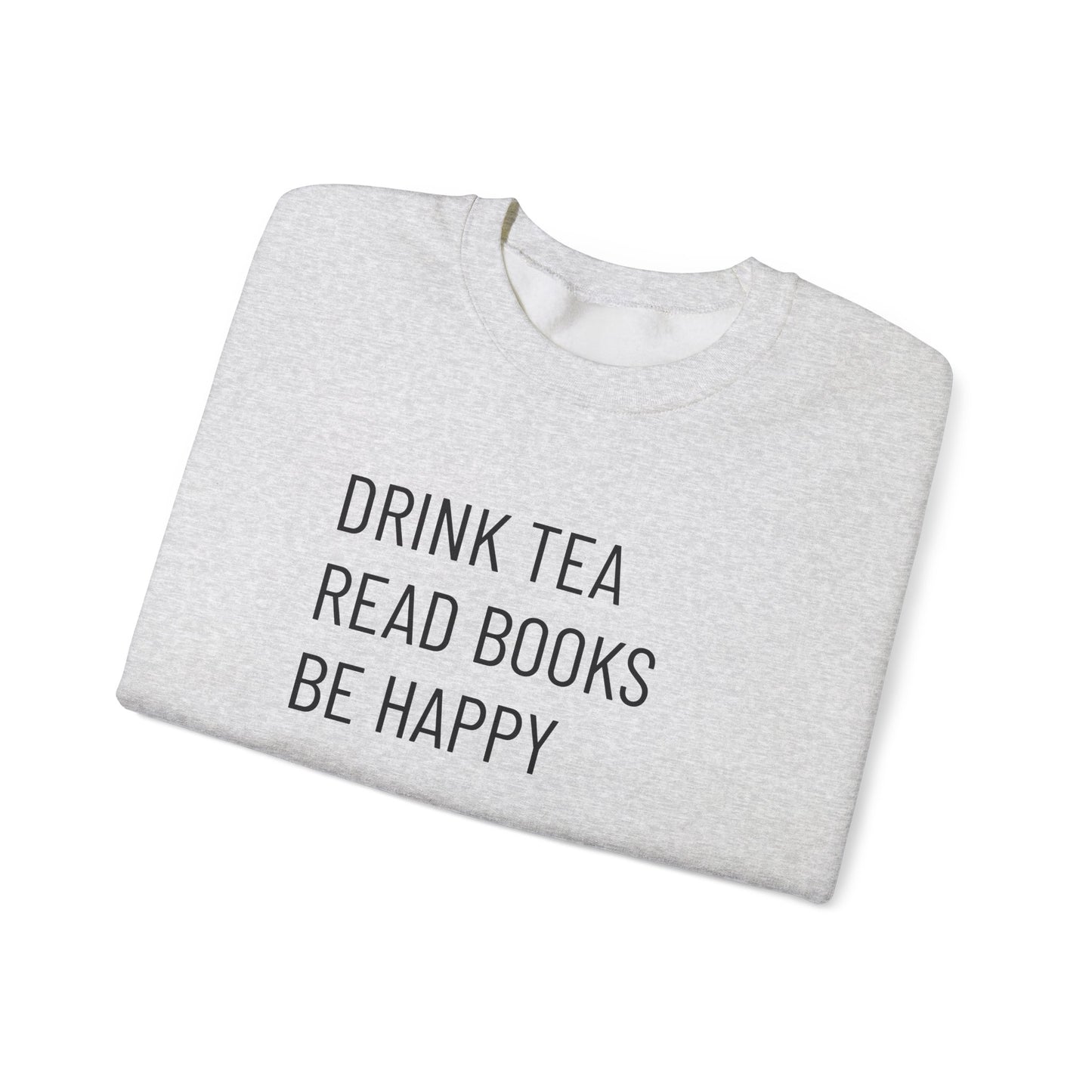Tea Books Happy Unisex Heavy Blend™ Crewneck Sweatshirt