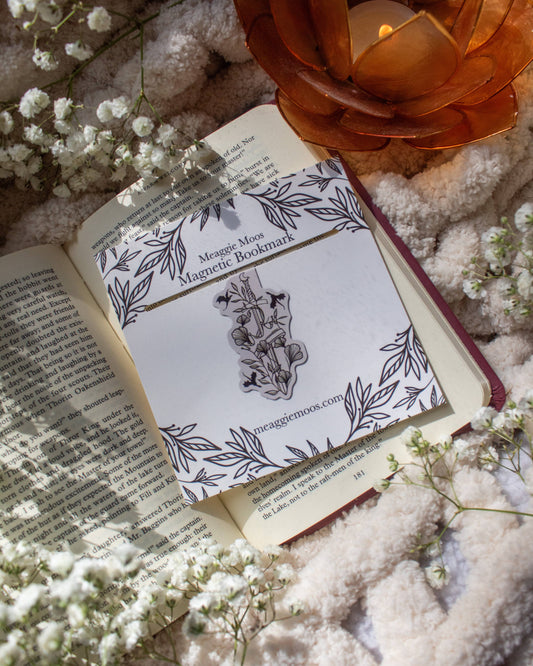 Ivory Sword MINI Magnetic Bookmark