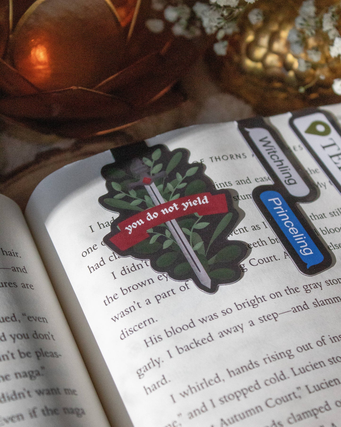 Throne of Glass Magnetic Bookmarks | Set of 3