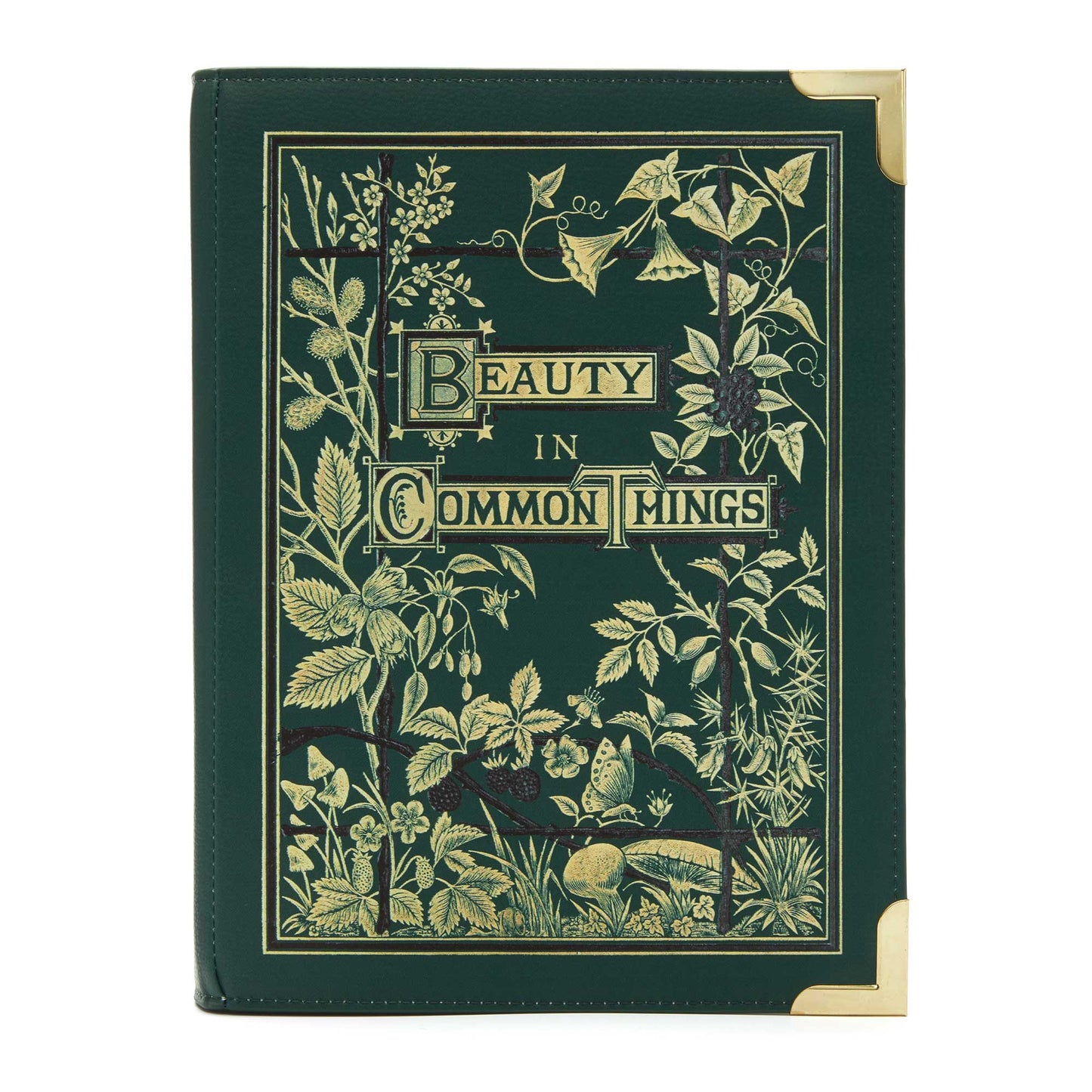 Beauty in Common Things Book Handbag Crossbody Purse: Small
