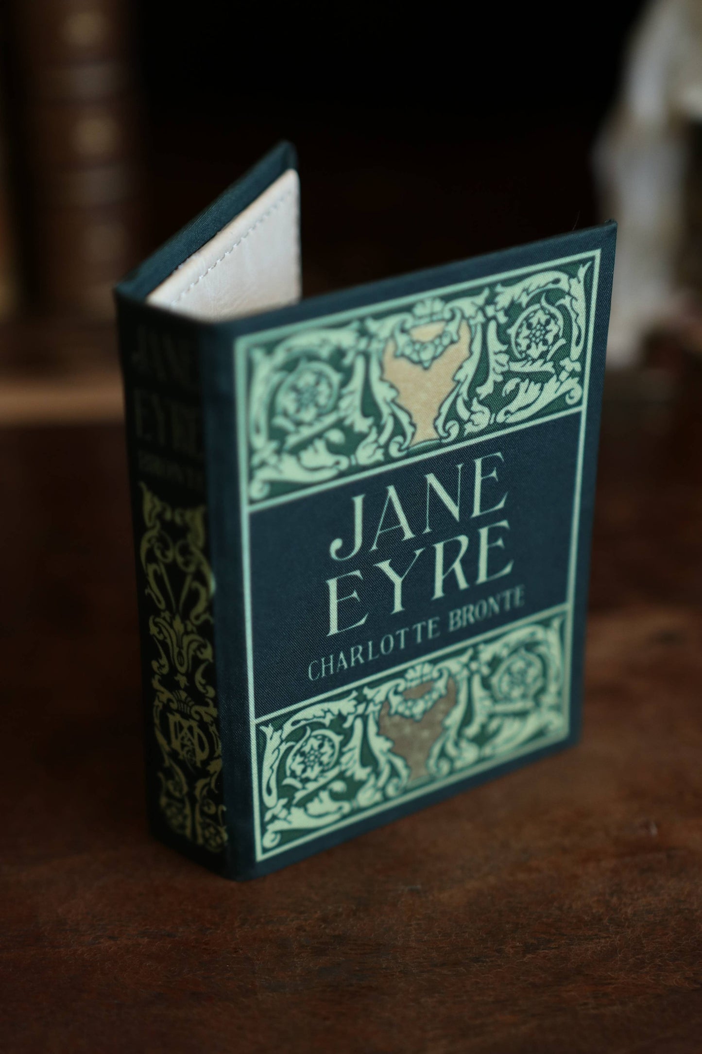 (Forest Green) Jane Eyre by Charlotte Brontë 1847 Book Wallet