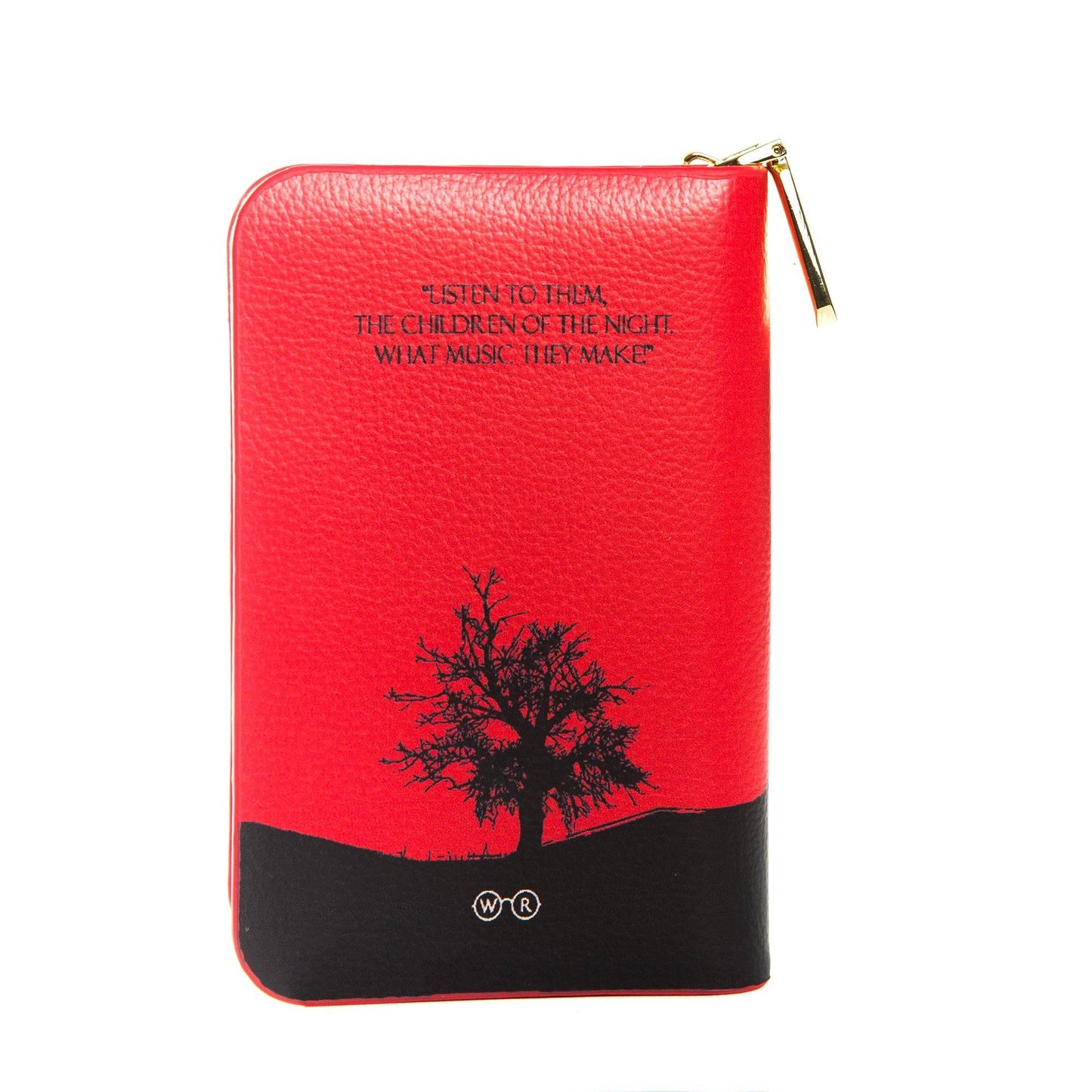 Dracula Moon Book Zip Around Wallet