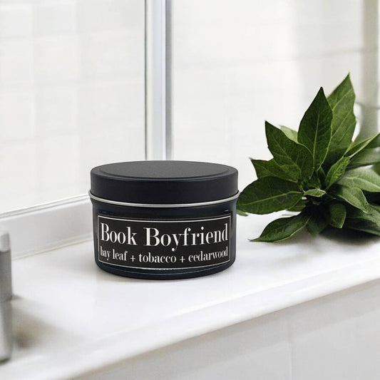 Book Boyfriend 4oz Soy Romance Trope Candle
