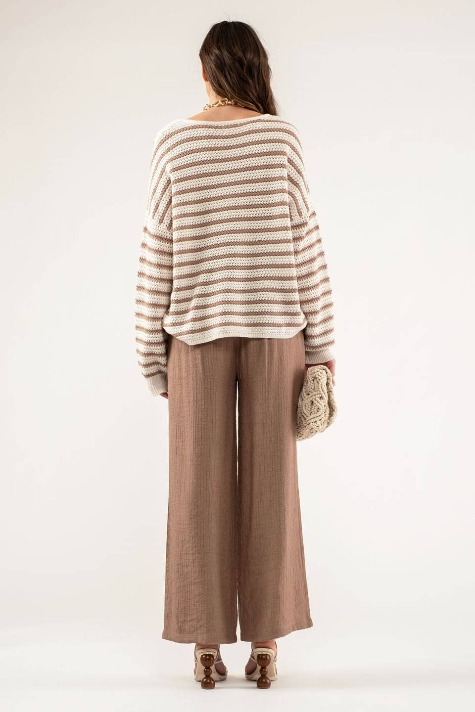 Relaxed Striped Sweater