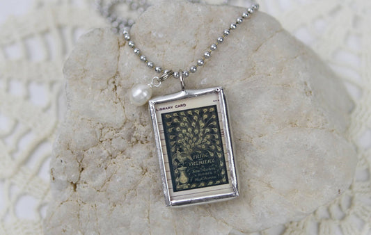 Pride and Prejudice Vintage Book Cover Charm