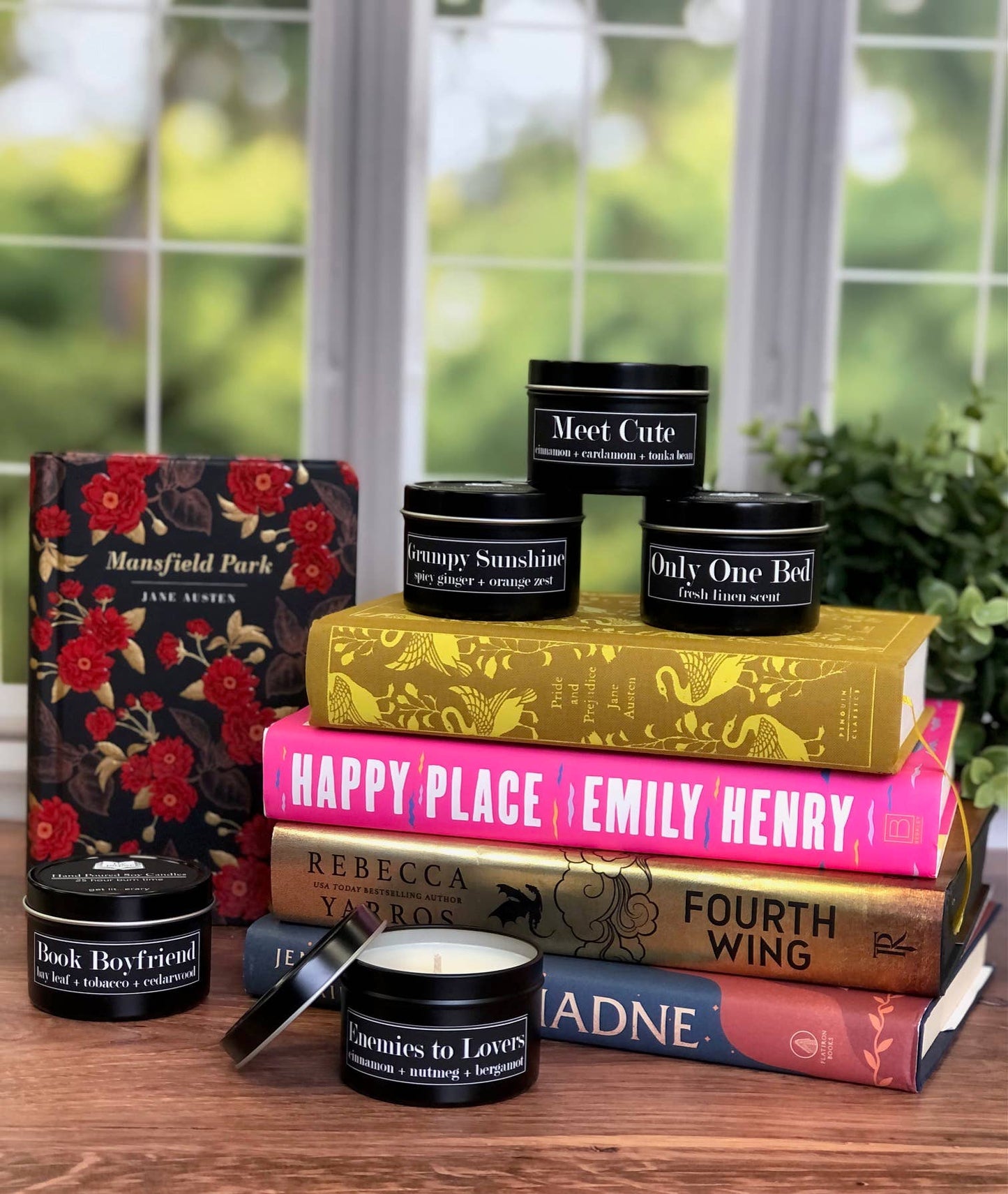 Book Boyfriend 4oz Soy Romance Trope Candle