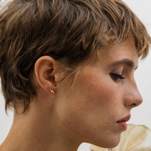 Lightning Bolt Studs