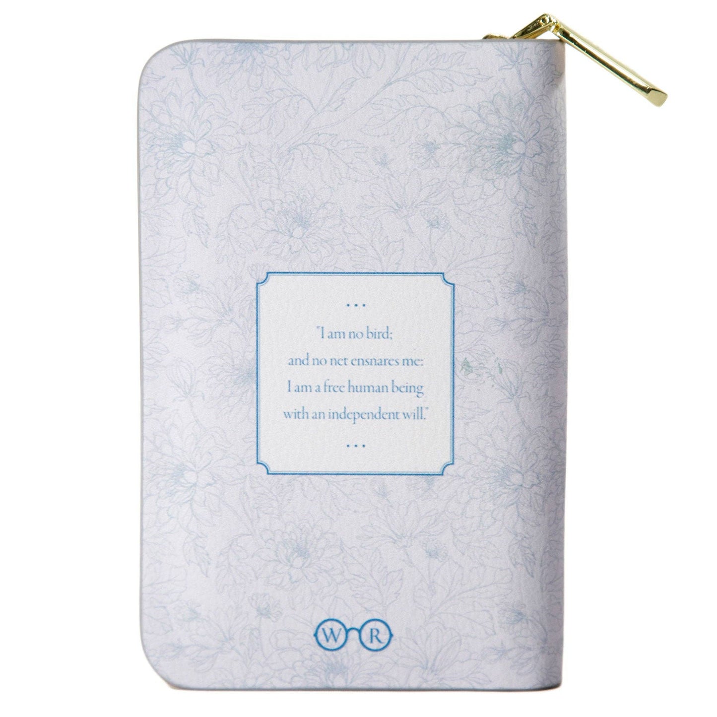 Jane Eyre Purple Book Zip Around Wallet