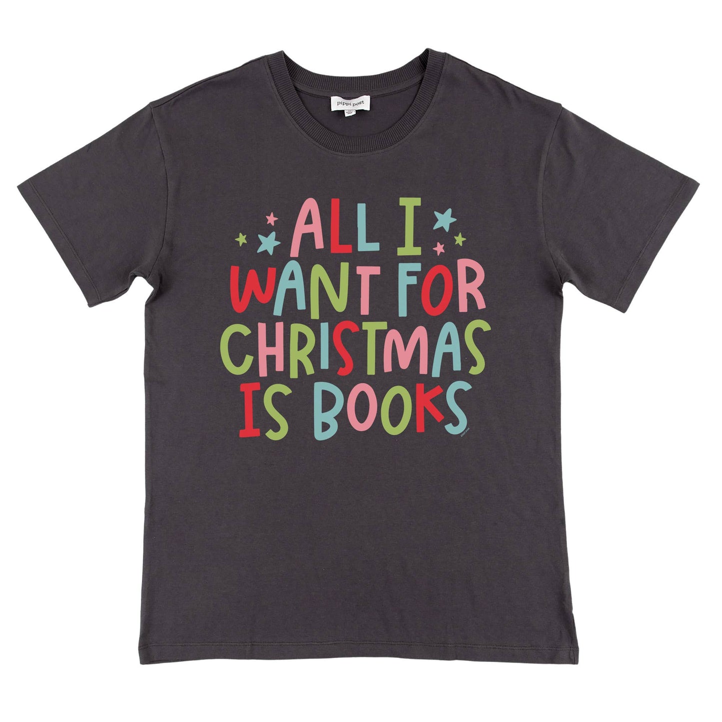 All I Want For Christmas Is Books Tee