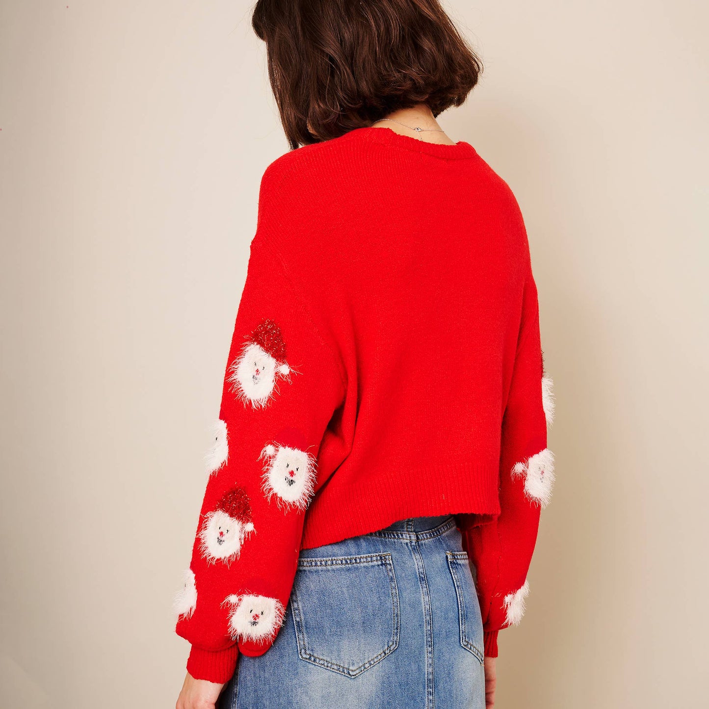 Christmas Santa Sweater: GREEN