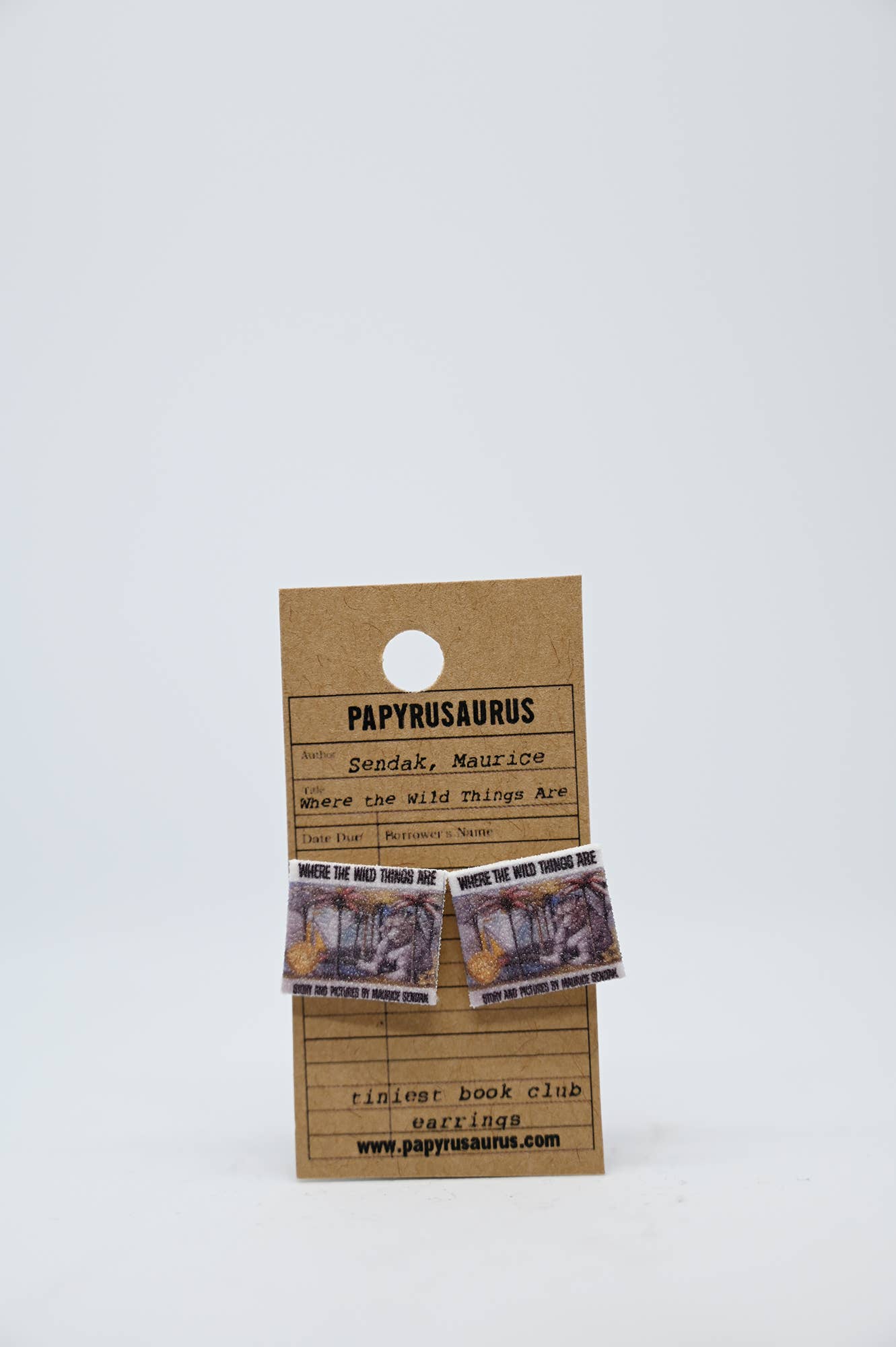 Tiniest Book Club Earrings- Where the Wild Things Are