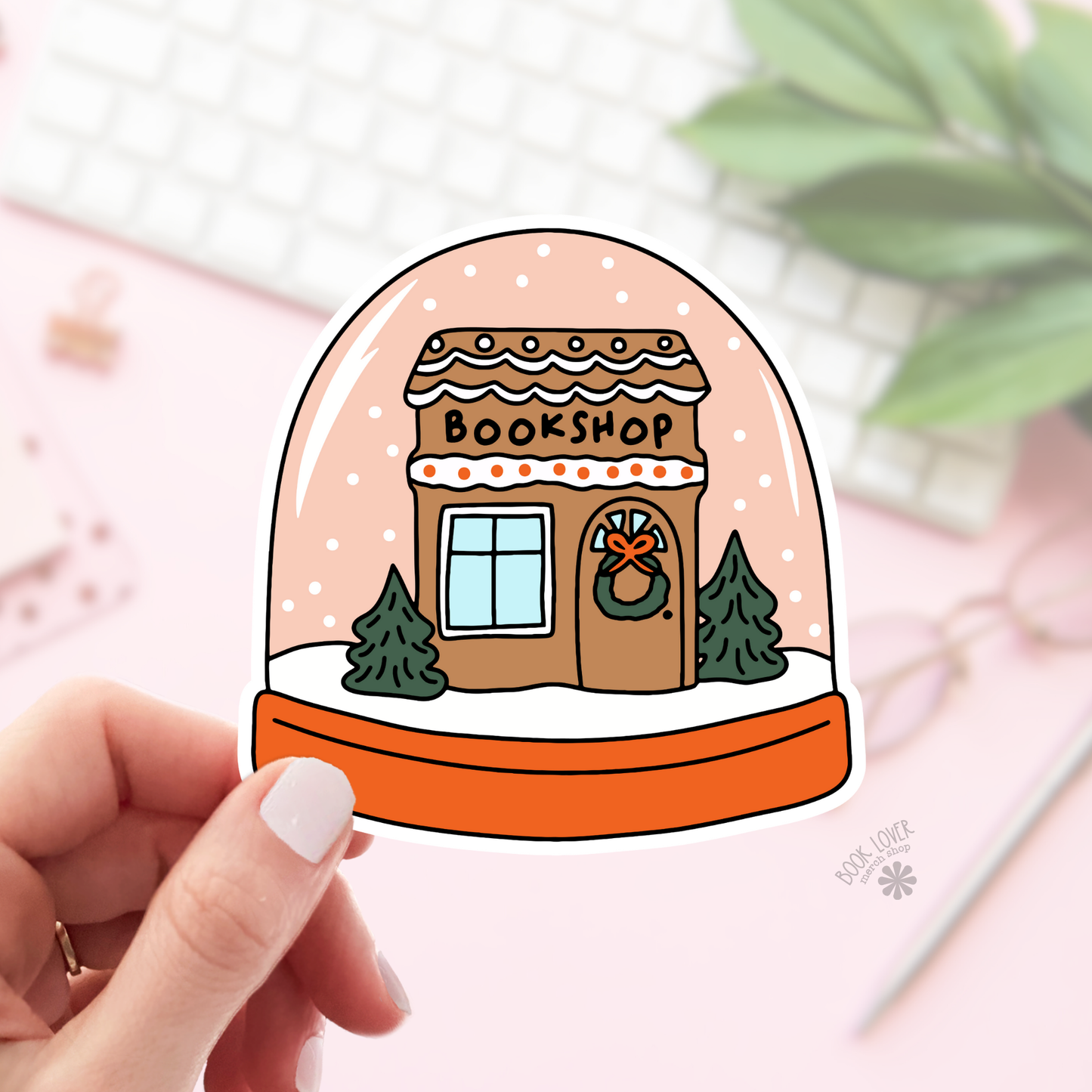 Winter Bookshop Stickers / Bookish Stickers / Book Lover: 2''