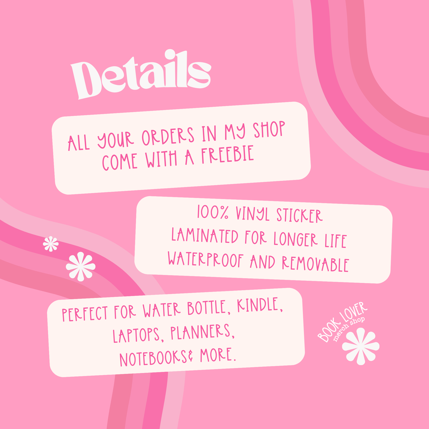 Bookish Babe Stickers / Bookish Stickers / Book Lover Gift: 2''