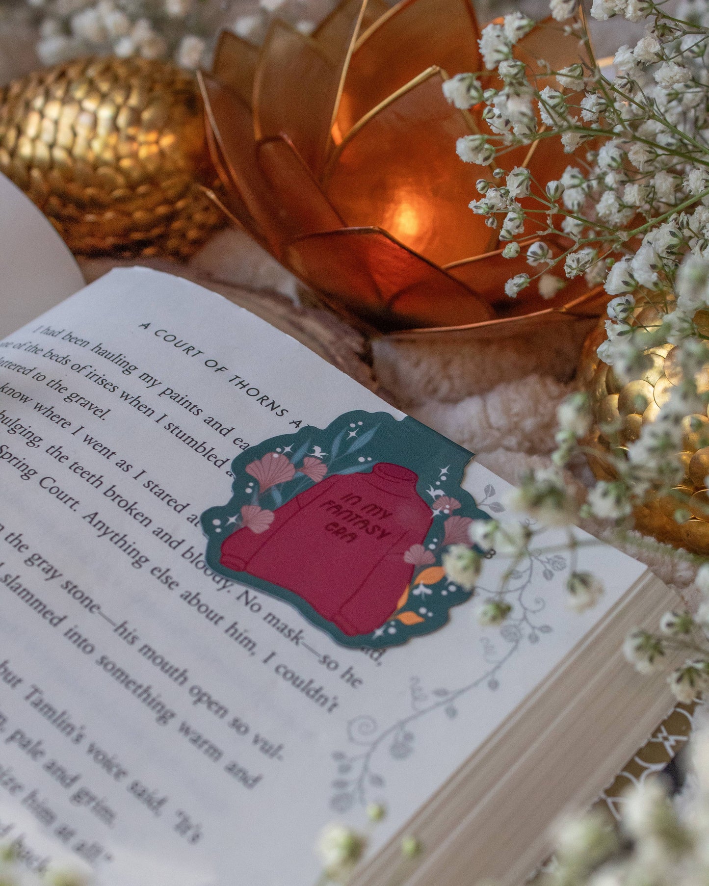 In My Fantasy Era Cozy Sweater Magnetic Bookmark