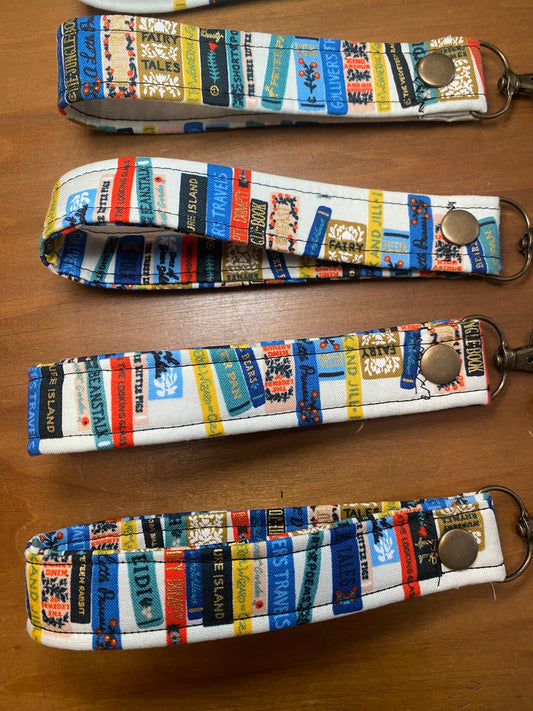 Bookish Wrist Lanyard / Keychain