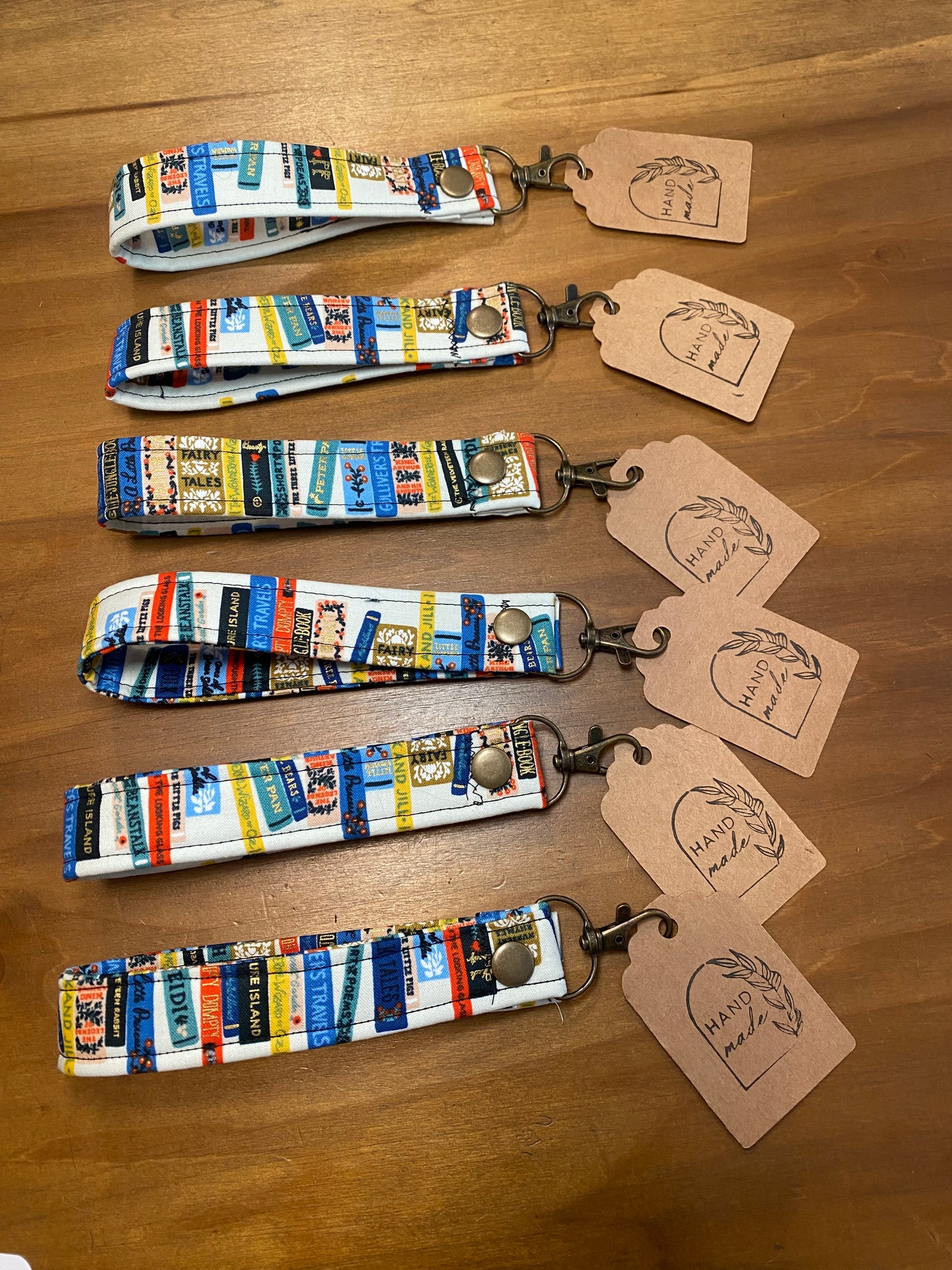 Bookish Wrist Lanyard / Keychain