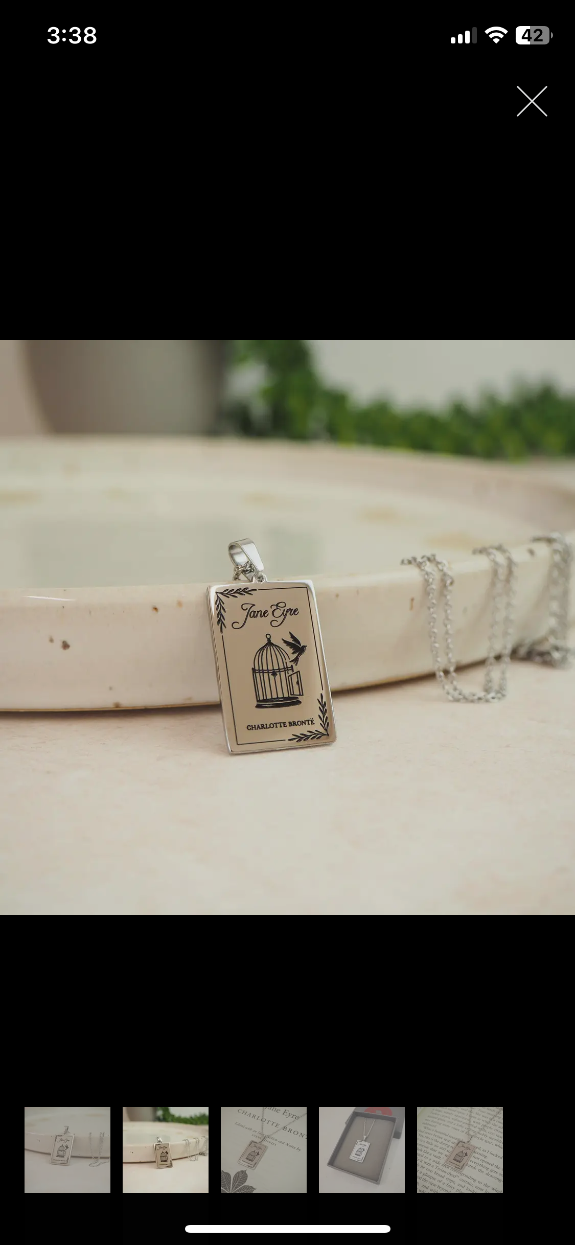 Jane Eyre Necklace
