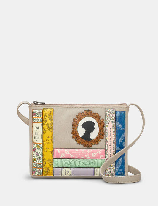 Bookworm Crossbody Leather Bag